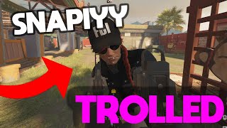 I TROLLED SNAPIYY | R6 Trolling