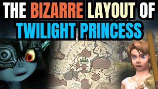 The world layout of Twilight Princess is very bizarre