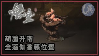 葫蘆升階! 全落伽香藤位置! - Black Myth: Wukong 黑神話：悟空