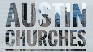 Churches in Austin, Texas | 4K drone footage