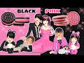 PILIH KARAKTER SESUAI MAKANAN 1 WARNA PINK HITAM!YUTA ke RUMAH BLACKPINK!SAKURA SCHOOL SIMULATOR SSS