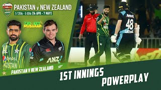 1st Innings Powerplay | Pakistan vs New Zealand | 4th T20I 2023 | PCB | M2B2T