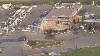 100+ people sheltered in Valley View gas station destroyed by tornado