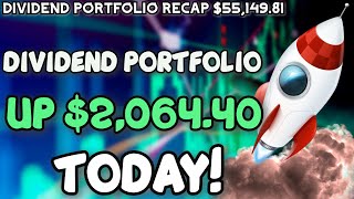 DIVIDEND Robinhood Investing - WEEKLY RECAP! Stocks I Bought UP $2,000+! Dividend Investing 2020