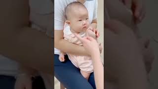 baby funny | exspresi lucu bayi | bayi disuntik