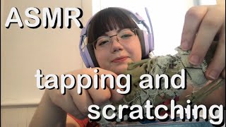 ASMR Tapping and Scratching [Whispering] [Lo-Fi]