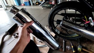 Suzuki Belang R150 - ekzos fitting testing update log