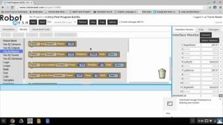 Your First VEX IQ Program using Robot Mesh Python Blocky