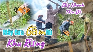 Huy Khánh Vlogs || Tiếng Máy Cưa Gầm Rú Cả  Khu Rừng - Đặt Kèo Nhà 12 - Thần Tốc Đẩy Nhanh Tiến Độ ?