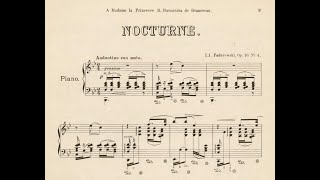 Paderewski: Nocturne op. 16 nr. 4