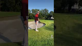 How to hit a flop shot