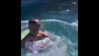 Hasbulla Magomedov Jumps In The Pool
