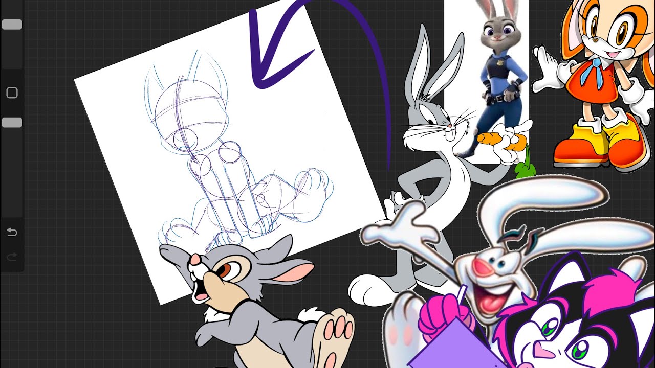 Drawing Rabbits Youtube