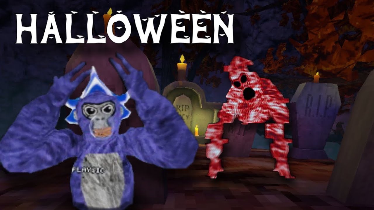 Gorilla Tag Halloween Update Youtube