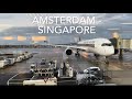 Amsterdam to Singapore (Singapore Airlines)