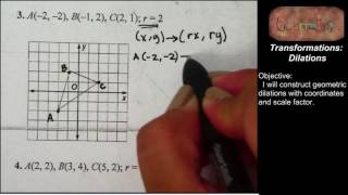 Episode 13: Dilation How To Coordinates