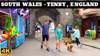 England : [4K] Walk | Tenby | Wales | Harbour Town and Resort in Southwest Wales