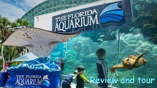 The Florida Aquarium in Tampa Florida tour and review