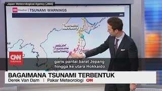 Penjelasan Bagaimana Tsunami Terbentuk