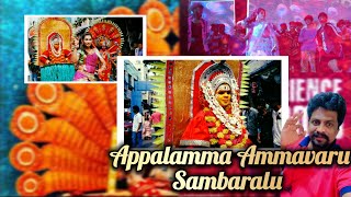 Sri Ammavaari Appalamma Thalli Festival | Chinna waltair | Sri Appalamma Ammavaru Sambaralu