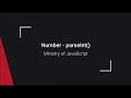 What is parseInt() in JavaScript