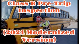 Class B CDL Pre-Trip Inspection (2024 Modernized Version)