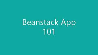 Beanstack App 101