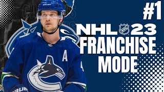 TEARING IT DOWN | NHL 23: Vancouver Canucks Franchise Mode #1