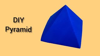 Paper Make Awesome Pyramid 🔺 DIY easy Pyramid Origami | How to Make a Pyramid Ideas at home