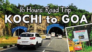 Roatrip from Kochi to South Goa | Kochi | Palolem | Kozhikode | Manglore | Drive | Kerala | Goa