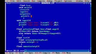 C program Function with Parameter and without parameter