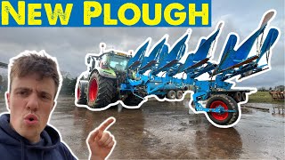 New Plough Arrives On Farm | Lemken Juwel 8