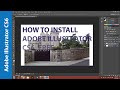 how to install adobe illustrator CS6 2016