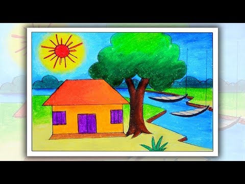 Featured image of post How To Draw A Rainbow Scenery / How to draw a face drawing face drawing step by step.