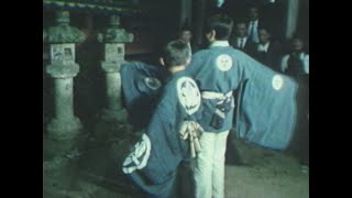 「九頭神社の田楽」奈良市狭川町