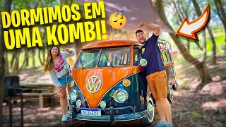 NOS HOSPEDAMOS EM UMA KOMBI! - TuristandoSP