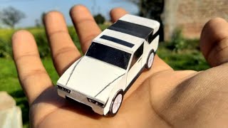 how to make car from paper /art and crafts /paper car #miniatureCar /handmade toy