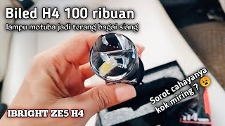 pasang lampu biled mini projie H4 | iBright ze5 | pada mobil Toyota Corona Absolute | 3sfe | st191 |