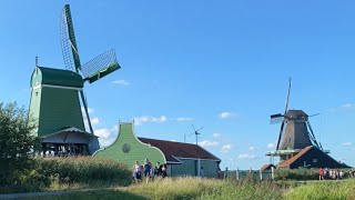 هولندا امستردام منطقة شانس زانسي 2022/9  Zaandam +Zaanse Schans Holland  #amsterdam