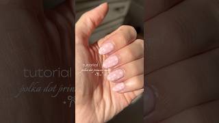 polka dot princess nail tutorial ⋆౨ৎ˚⟡˖ ࣪ #pinterest #nailtutorial #pinterestnails #polkadots