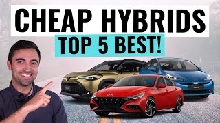 Top 5 BEST Hybrid Cars And SUVs Under $35,000 || Most Affordable New Hybrids!