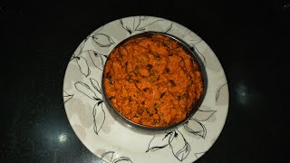 ಈರುಳ್ಳಿ ಕವೂ ಕೆಂಪು ಚಟ್ನಿ/ spring onion red chutney