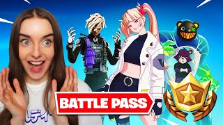 THE CUTEST BATTLE PASS?! (SEASON 4 TRAILERS REACTION)