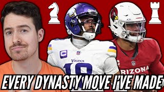 EVERY MOVE of My 2024 Dynasty Rosters: Rookie Picks & Trades