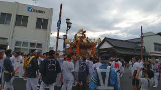 2023年7月15日の壬生町八坂祭(初日)です。