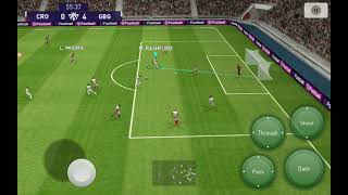 Παίζω έναν αγώνα στο Pes21 εναντιον Κροατία 🇭🇷!(Μπήκαν πολλά γκολ)