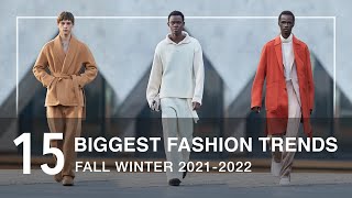 The Biggest Fashion Trends Fall Winter 2021/2022 | Men's Fashion