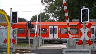 Spoorwegovergang Heinsberg-Oberbruch (D) // Railroad crossing // Bahnübergang