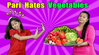Pari And Vegetables Ki Luka Chupi | Funny Video | Short Film| Pari's Lifestyle`