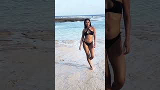 Riskyana Hidayat 🇮🇩 Miss Aura International 2022 Bikini in the beach 👙🔥🔥